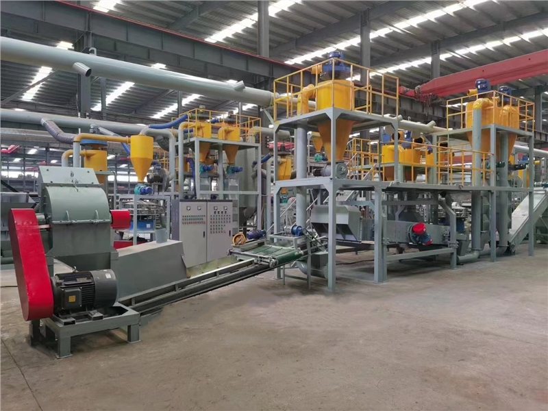 Processing capacity; 1000KG/H

Scope of application; Dry battery, lithium battery

Component parts; Crushing, electrostatic separation, vibrating scre…